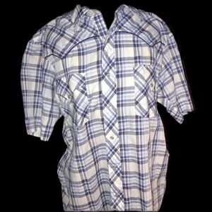 🔥Sheplers Western Pearl Snap Button Down Vintage